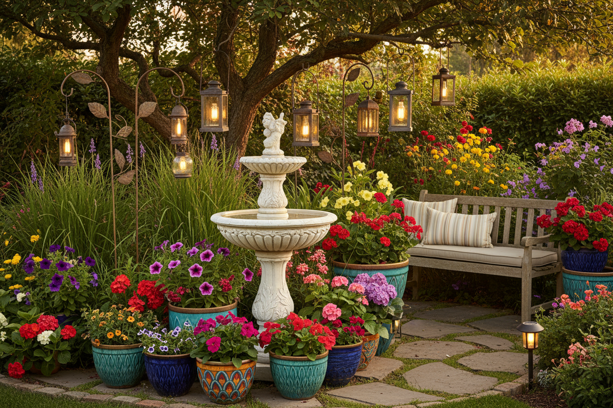 Garden Décor (make it real photo)