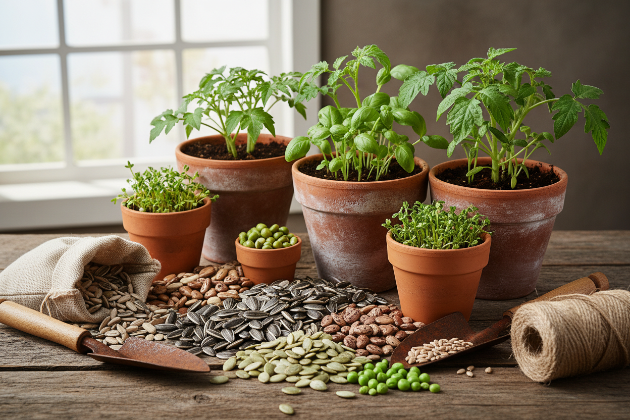 Seeds & Plants (make it real photo)