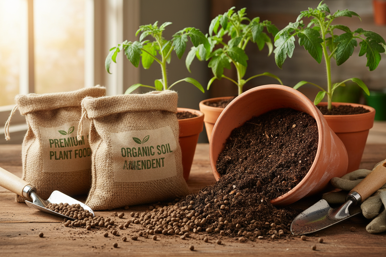 Soil & Fertilizers (make it real photo)